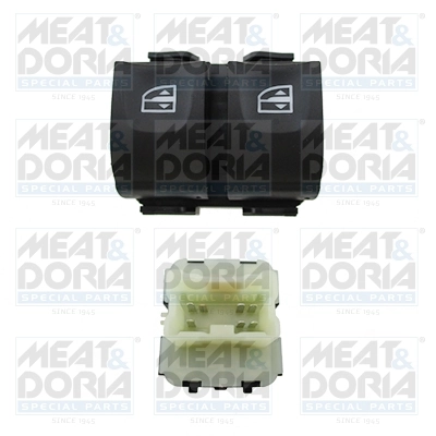 Switch, window regulator